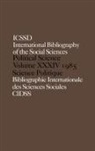 C. International, International Committe for Social Scienc, INTERNATIONAL COMMITTEE FOR SOCIAL, International Committee for Social Scien, International Committee for Social Science Informa, International Committee for Social Science Information and Documentation... - Ibss: Political Science: 1985 Volume 34