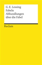 Gotthold E Lessing, Gotthold E. Lessing, Gotthold Ephraim Lessing, Hein Rölleke, Heinz Rölleke - Fabeln. Abhandlungen über die Fabel