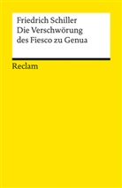 Friedrich Schiller, Friedrich von Schiller - Die Verschwörung des Fiesco zu Genua