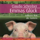 Claudia Schreiber, Claudia Schreiber - Emmas Glück, 4 Audio-CDs (Audio book)