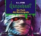 R. L. Stine, Robert L. Stine - Gänsehaut, Audio-CDs: Gänsehaut, Der Fluch des Mumiengrabs, 1 Audio-CD (Hörbuch)