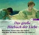 Walther von der Vogelweide, Boris Aljinovic, Marie Bäumer, Susanne Lothar, Dieter Mann - Das grosse Hörbuch der Liebe, 4 Audio-CDs (Audio book)