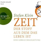Stefan Klein, Frank Arnold - Zeit, 4 Audio-CDs (Hörbuch)