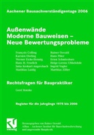 Rainer Oswald - Aachener Bausachverständigentage - Jg.2006: Aachener Bausachverständigentage 2006
