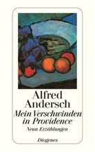 Alfred Andersch - Mein Verschwinden in Providence