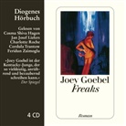 Joey Goebel, Cosma Shiva Hagen, Jan J. Liefers, Jan Josef Liefers, Charlotte Roche, Cordula Trantow... - Freaks, 4 Audio-CDs, 4 Audio-CD (Audio book)