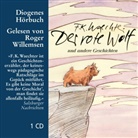F K Waechter, F.K. Waechter, Friedrich K. Waechter, Friedrich Karl Waechter, Roger Willemsen - Der rote Wolf, 1 Audio-CD (Audio book)