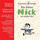 Ren Goscinny, René Goscinny, Sempé, Jean-Jacques Sempé, Rufus Beck - Der kleine Nick ist wieder da!, 1 Audio-CD (Hörbuch)