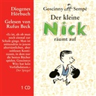 Ren Goscinny, René Goscinny, Hans Georg Lenzen, Jean-Jacques Sempé, Rufus Beck - Der kleine Nick räumt auf, 1 Audio-CD (Hörbuch)