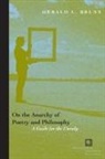 Gerald L. Bruns, BRUNS GERALD L - On the Anarchy of Poetry and Philosophy