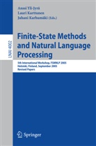 Juhani Karhumäki, Laur Karttunen, Lauri Karttunen, Anssi Yli-Jyrä - Finite-State Methods and Natural Language Processing