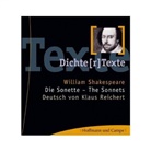 William Shakespeare, Jürgen Hentsch - Die Sonette, 2 Audio-CDs (Hörbuch)