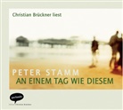 Peter Stamm, Christian Brückner - An einem Tag wie diesem, 4 Audio-CDs (Hörbuch)