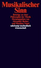 Alexander Becker, Matthias Vogel - Musikalischer Sinn