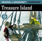 Robert Stevenson, Robert L Stevenson, Robert Louis Stevenson, Michael Page - Treasure Island. MP3-CD (Hörbuch)