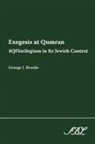 George J. Brooke - Exegesis at Qumran