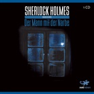 Arthur C. Doyle, Arthur Conan Doyle, Helmut Winkelmann - Sherlock Holmes, Der Mann mit der Narbe, 1 Audio-CD (Hörbuch)