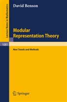 D Benson, D. Benson - Modular Representation Theory