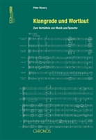 Peter Benary - Klangrede und Wortlaut