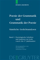 Roman Jakobson, Hendri Birus, Hendrik Birus, DONAT, Donat, Sebastian Donat - Poesie der Grammatik und Grammatik der Poesie, 2 Bde.