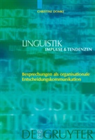 Christine Domke - Besprechungen als organisationale Entscheidungskommunikation