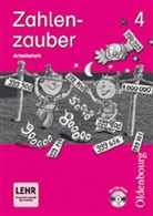 Bettina Betz, Hedwig Gasteiger, Wolfgang Gierlinger - Zahlenzauber, Ausgabe Bayern: 4. Jahrgangsstufe, Arbeitsheft m. CD-ROM