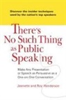 Jeanette Henderson, Jeanette And Roy Henderson, Jeanette/ Henderson Henderson, Roy Henderson - There's No Such Thing as Public Speaking