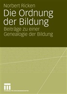 Norbert Ricken - Die Ordnung der Bildung