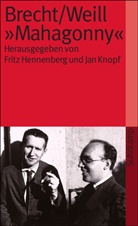 Bertolt Brecht, Kurt Weill, Hennenberg, Hennenberg, Frit Hennenberg, Fritz Hennenberg... - 'Mahagonny'