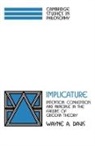 Wayne A. Davis, Davis Wayne a., Ernest Sosa - Implicature