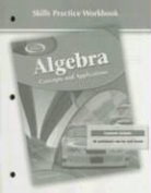 McGraw Hill, McGraw-Hill, Mcgraw-Hill Education, McGraw-Hill - Algebra: Concepts and Applications, Skills Practice Workbook