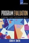 Marvin C. Alkin, Ernest R House, John M Owen, John M. Owen, John Maxwell Owen, Debra Rog - Program Evaluation
