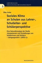Nike Janke - Soziales Klima an Schulen aus Lehrer-, Schulleiter- und Schülersperspektive