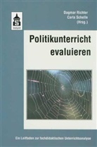 Dagma Richter, Dagmar Richter, Schelle, Carla Schelle - Politikunterricht evaluieren
