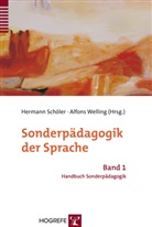 Johann Borchert, Johann Borchert u a, Herbert Goetze, Herman Schöler, Hermann Schöler, Welling... - Sonderpädagogik der Sprache
