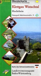 Lg - Topographische Wanderkarten Baden-Württemberg: Topographische Wanderkarte Baden-Württemberg Klettgau, Wutachtal