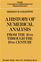 H H Goldstine, H. H. Goldstine, herman Goldstine - History of numerical analysis