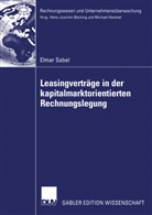 Elmar Sabel - Leasingverträge in der kapitalmarktorientierten Rechnungslegung