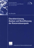 Urs Dempfle - Charakterisierung, Analyse und Beeinflussung der Konzernsteuerquote