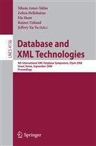 Sihem Amer-Yahia, Zohr Bellahsène, Zohra Bellahsène, Ela Hunt, Ela Hunt et al, Rainer Unland... - Database and XML Technologies