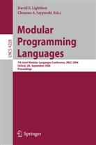 Davi Lightfoot, David Lightfoot, Szyperski, Szyperski, Clemens Szyperski - Modular Programming Languages