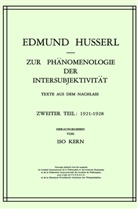 Edmun Husserl, Edmund Husserl, Kern, Kern - Zur Phänomenologie der Intersubjektivität