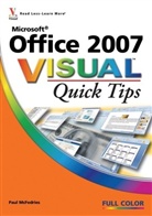 Paul McFedries - Microsoft Office 2007 Visual Quick Tips