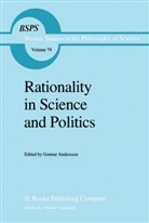 Andersson, G Andersson, G. Andersson, Gunnar Andersson - Rationality in Science and Politics