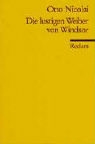 Otto Nicolai - Die lustigen Weiber von Windsor.