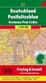 Freytag-Berndt und Artaria KG, Freytag-Bernd und Artaria KG, Freytag-Berndt und Artaria KG - Freytag Berndt Poster, mit Metallstäben: Deutschland Postleitzahlen, Poster 1:700.000, Metallbestäbt in Rolle. Germany, Post Codes