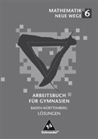 Arno Lergenmüller, Günter Schmidt, Arno Lergenmüller, Günter Schmidt - Mathematik Neue Wege. BW - 6: Lösungen 6