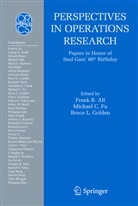 Frank B Alt, Frank B. Alt, Michae C Fu, Michael C Fu, Michael C Fu, Michael C. Fu... - Perspectives in Operations Research