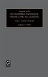 Lee, Jenny Lee, Cheng-Few Lee - Advances in Quantitative Analysis of Finance and Accounting