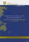 Geoffrey Lindell - Responsible Government and the Australian Constitution: Conventions Transformed Into Law?